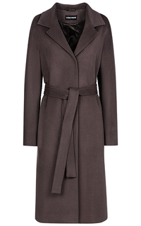 Полушерстяное пальто с поясом La Reine Blanche