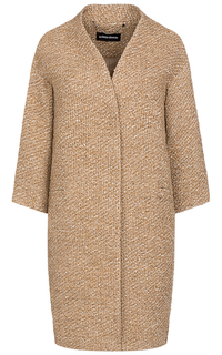 Бежевое пальто La Reine Blanche