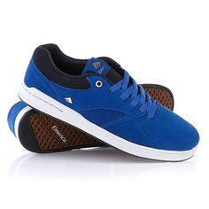 Кеды кроссовки Emerica The Heritic Navy/Blue/Gold