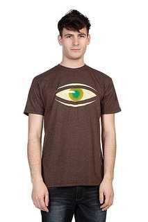 Футболка Emerica Heritic Tee Brown/Heather