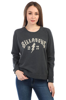 Толстовка классическая женская Billabong Hang Me Off Black