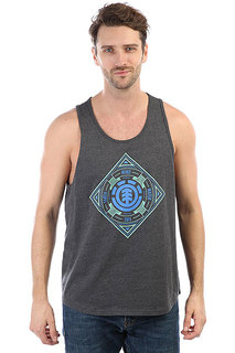 Майка Element Emblem Tank Charcoal Heathe