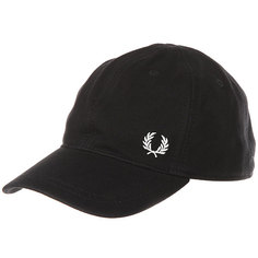 Бейсболка классическая Fred Perry Pique Classic Cap Black