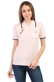Поло Fred Perry Star Embroidered Pique Pink