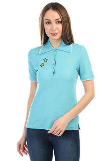 Поло Fred Perry Star Embroidered Pique Blue