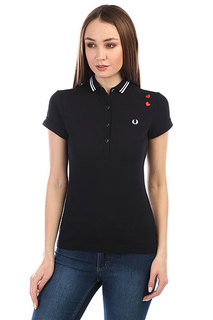 Поло женское Fred Perry Amy Black
