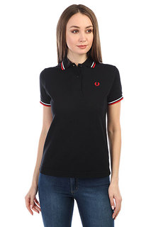 Поло Fred Perry Twin Tipped Black