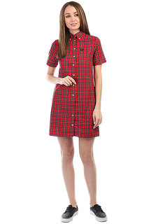 Платье женское Fred Perry Tartan Red