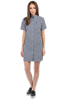 Платье Fred Perry Gingham White/Navy