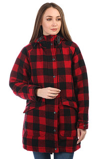 Куртка зимняя женская Penfield Kingman Buffalo Plaid Red