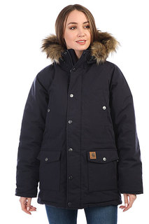 Куртка парка женская Carhartt WIP Trapper Parka Dark Navy/Black