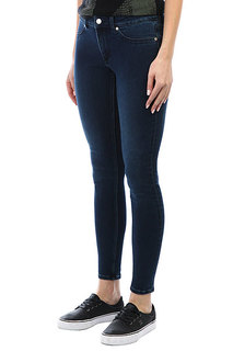 Джинсы узкие женский Cheap Monday Mid Spray Supreme Blue