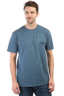 Футболка Quiksilver Orglonglosta Real Teal Heather