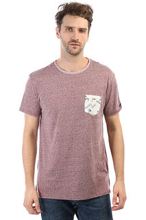 Футболка Quiksilver Brokenleash Vineyard Wine Heathe