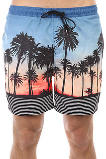 Шорты пляжные Quiksilver Suvibesvolley17 Silver Lake Blue