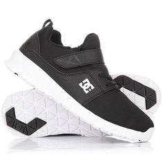 Кроссовки детские DC Heathrow Ev Black/White