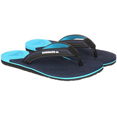 Вьетнамки Quiksilver Molokai New Wav Black/Blue/Blue