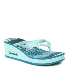Сланцы DESIGUAL 74HSED7 светло-голубой