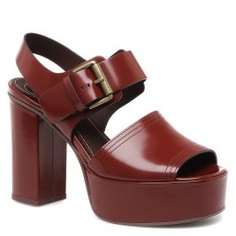 Босоножки SEE by CHLOE SB28181 бордово-коричневый