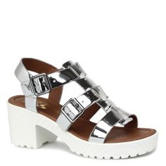 Босоножки NO NAME TANGO SANDAL BRD серебряный