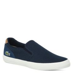 Слипоны LACOSTE CAM0088 JOUER SLIP-ON темно-синий