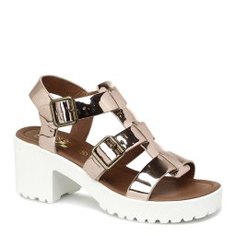 Босоножки NO NAME TANGO SANDAL BRD золотисто-розовый