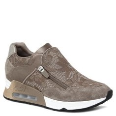 Кроссовки ASH LOOK LACE серо-коричневый