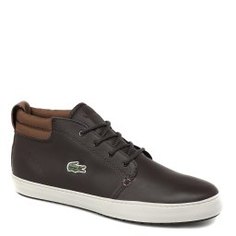 Кеды LACOSTE CAM0002 AMPTHILL TERRA темно-коричневый