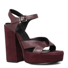 Босоножки JIL SANDER JS25145 бордовый