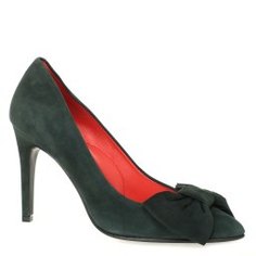 Туфли PAS DE ROUGE 1455 темно-зеленый