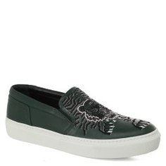 Слипоны KENZO 2SN100 темно-зеленый