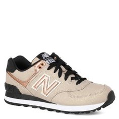 Кроссовки NEW BALANCE WL574 золотистый