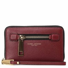 Кошелёк MARC JACOBS M0008455 бордово-коричневый