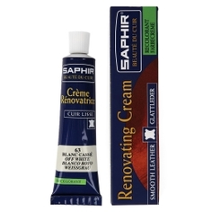 Крем для обуви SAPHIR CREME RENOVATRICE молочно-белый