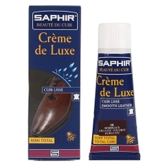 Крем для обуви SAPHIR CREME DE LUXE бордовый