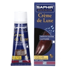 Крем для обуви SAPHIR CREME DE LUXE коричневый