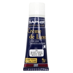 Крем для обуви SAPHIR CREME DE LUXE белый