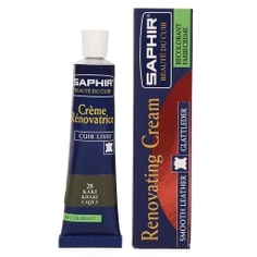 Крем для обуви SAPHIR CREME RENOVATRICE серо-зеленый