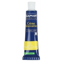 Крем для обуви SAPHIR CREME RENOVATRICE темно-желтый