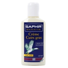 Крем для обуви SAPHIR CREME CUIRS GRAS бесцветный