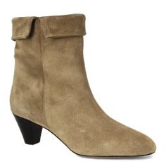 Ботильоны ISABEL MARANT DYNA темно-бежевый