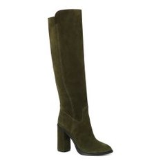 Сапоги CASADEI 1S833H101 темно-зеленый