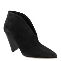 Ботильоны ISABEL MARANT ADENN черно-серый