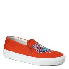 Слипоны KENZO 2SN100 оранжевый