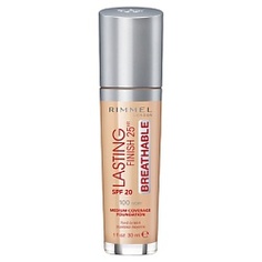 RIMMEL Тональный крем Lasting Finish Breathable № 200 Soft Beige