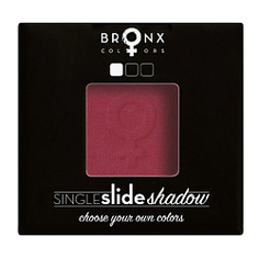 BRONX COLORS Тени для век Single Slide Shadow CHROME, 2 г