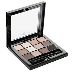 BRONX COLORS Палетка теней для век Fidji 12 оттенков, 12 г