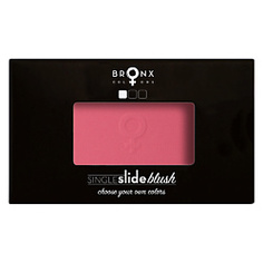 BRONX COLORS Румяна для лица Single Slide Blush CORAL, 4 г