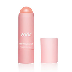 SODA LIP &amp; CHEEK GEL BLUSH #debitonyourface ПОМАДА+РУМЯНА В СТИКЕ 001 HIGH FIVE