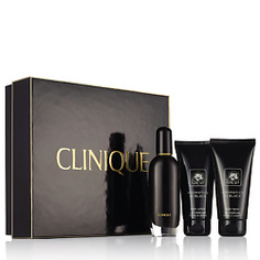 CLINIQUE Набор Aromatics in Black Essentials Парфюмерная вода, спрей 50 мл + лосьон для тела 75 мл + гель для душа 75 мл